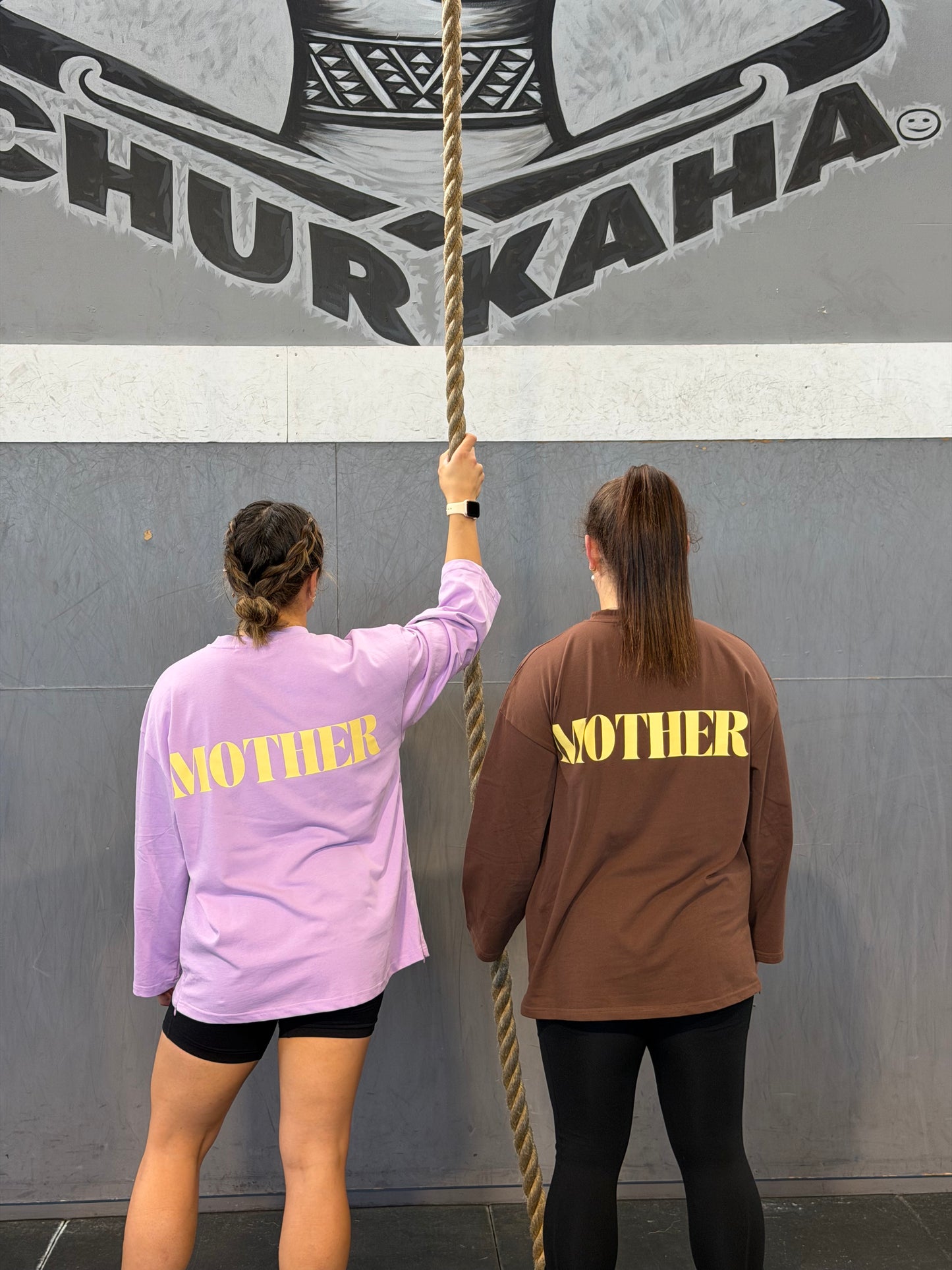 MOTHER Long Sleeve - CHOCOLATE