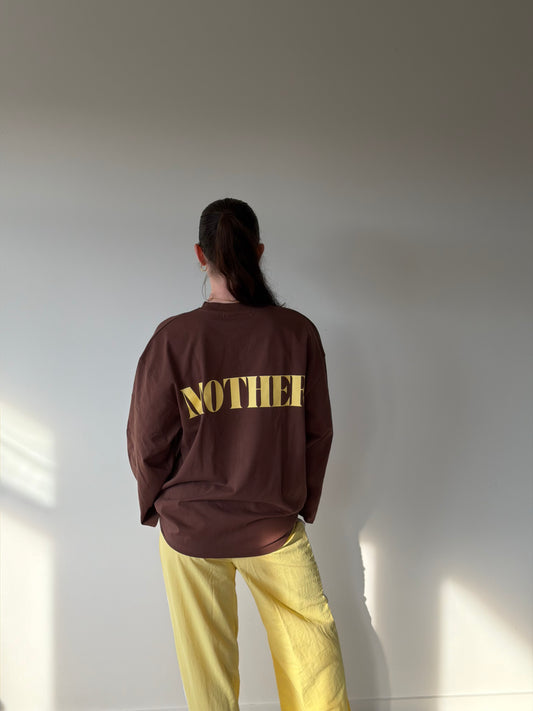 MOTHER Long Sleeve - CHOCOLATE