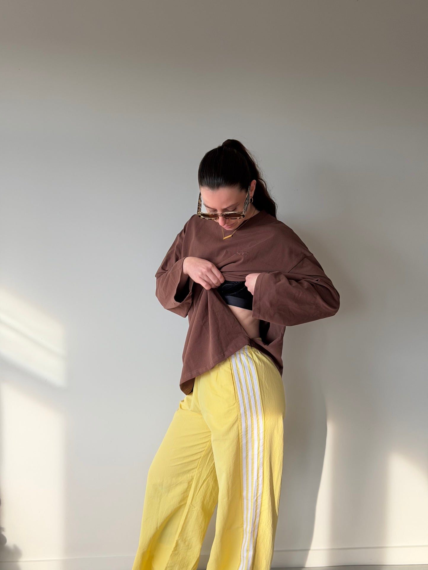 MOTHER Long Sleeve - CHOCOLATE