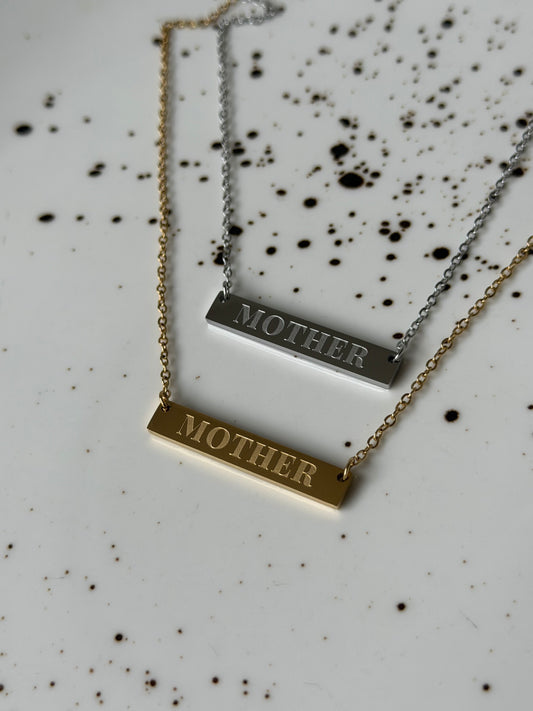 MOTHER necklace