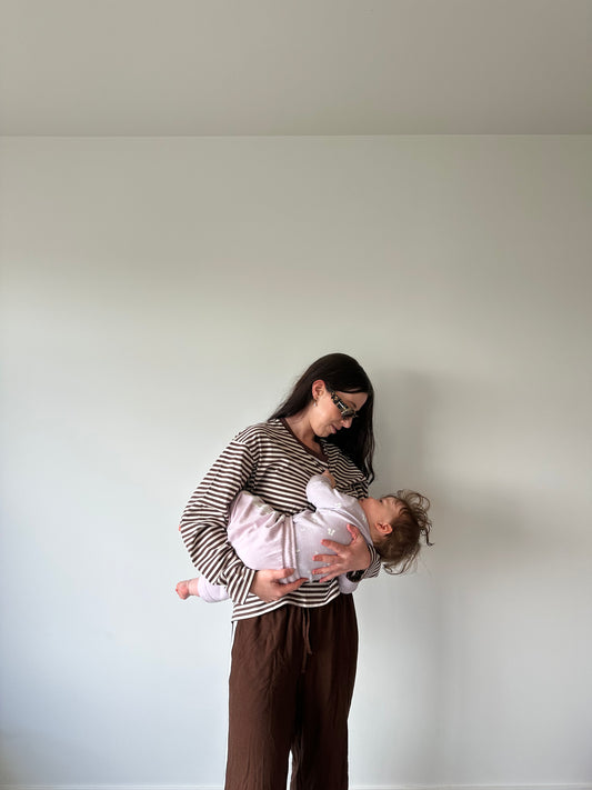 Cool Mama Long Sleeve Brown